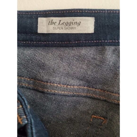 AG Adriano Goldschmied Women's Size 26R Jeans Legging Super Skinny Denim - Picture 4 of 6